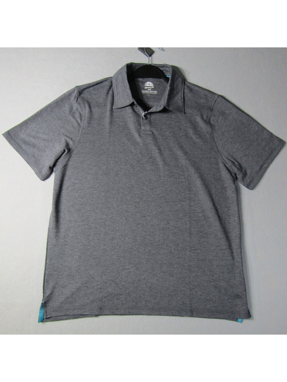 NWT Havana Jim Tech Terry Polo Men's M Charcoal